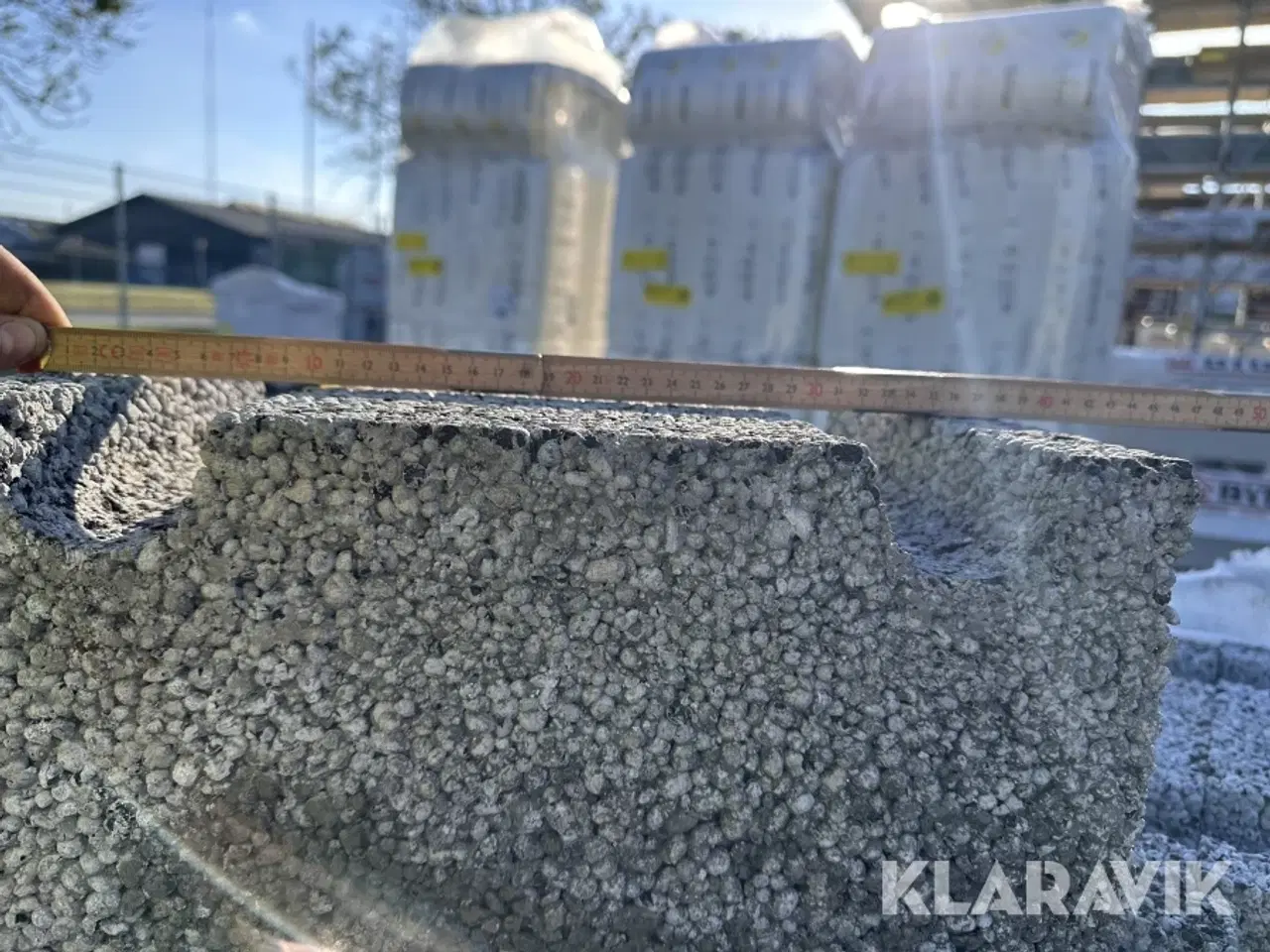 Billede 5 - Leca beton blokke SCAN RILLE Rc