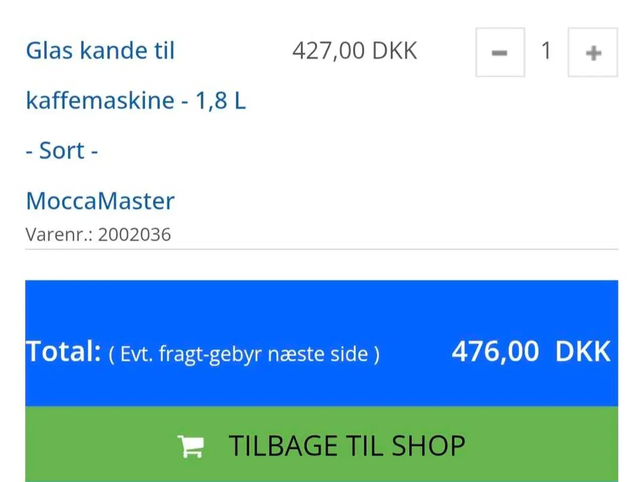 Billede 7 - Moccamaster glaskande 