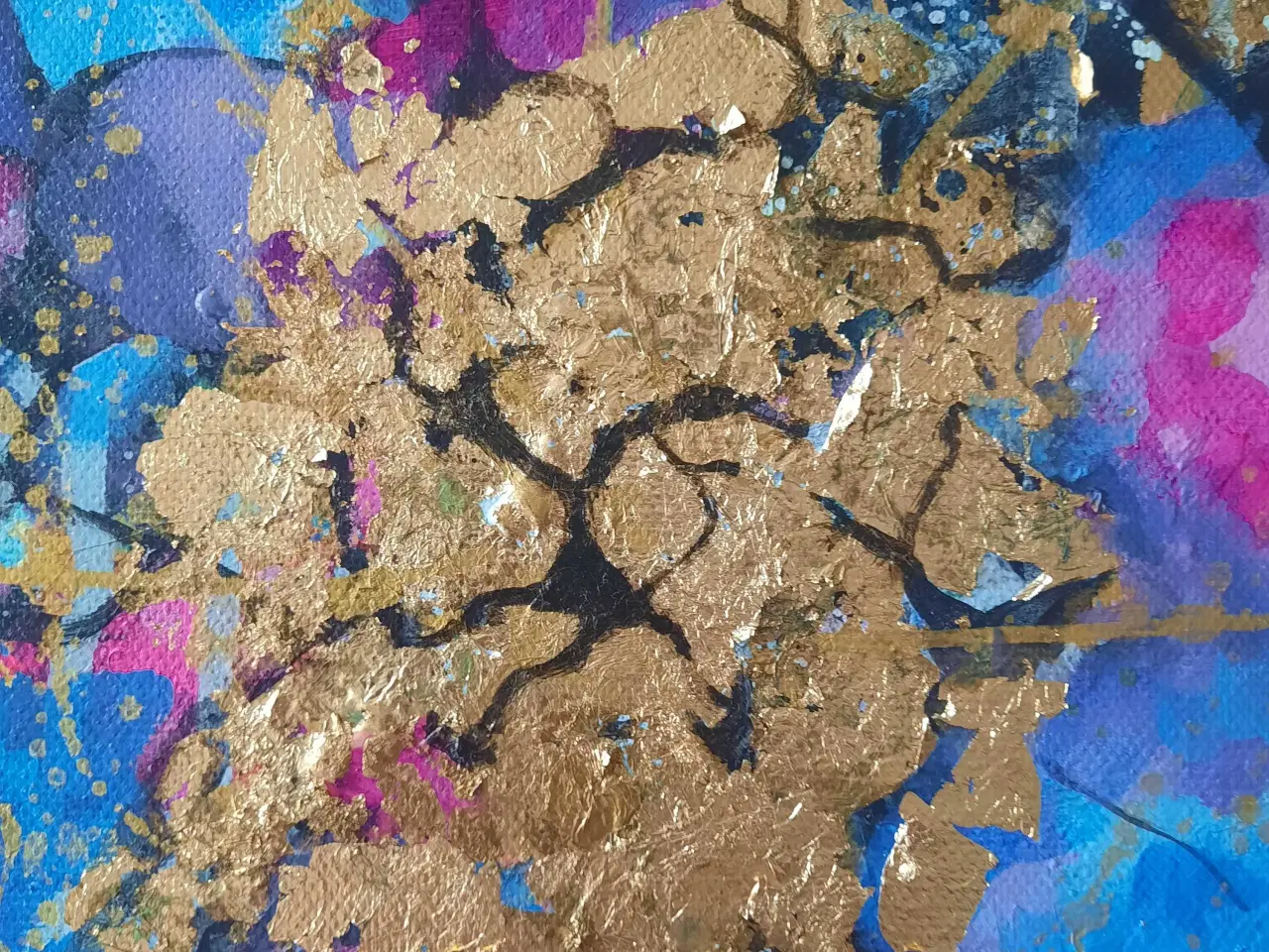 Billede 10 - Akrylmaleri på lærred 40x50 cm