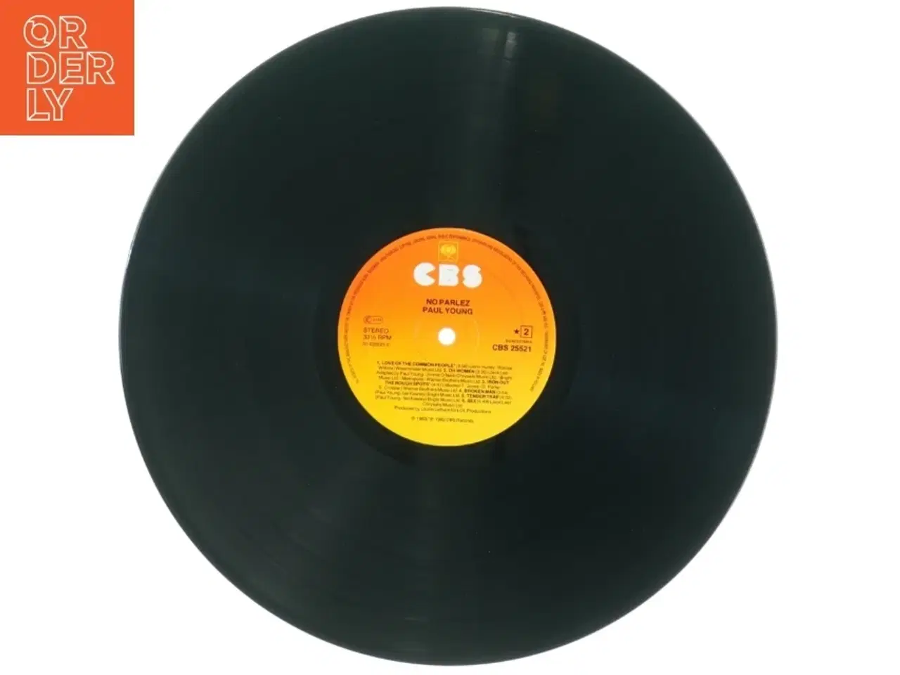 Billede 6 - Paul Young - No Parlez LP vinylplade fra CBS (str. 31 x 31 cm)
