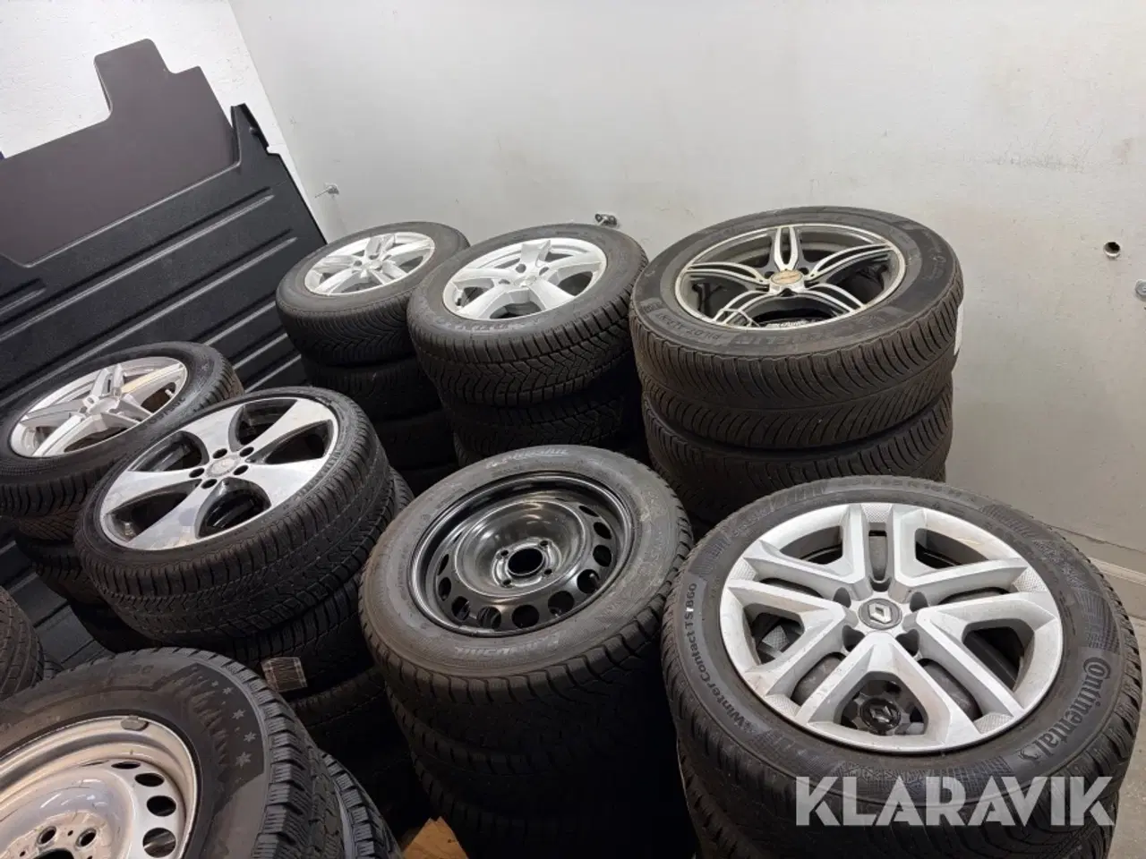 Billede 3 - Lot - komplethjul og løse dæk - 13 sæt