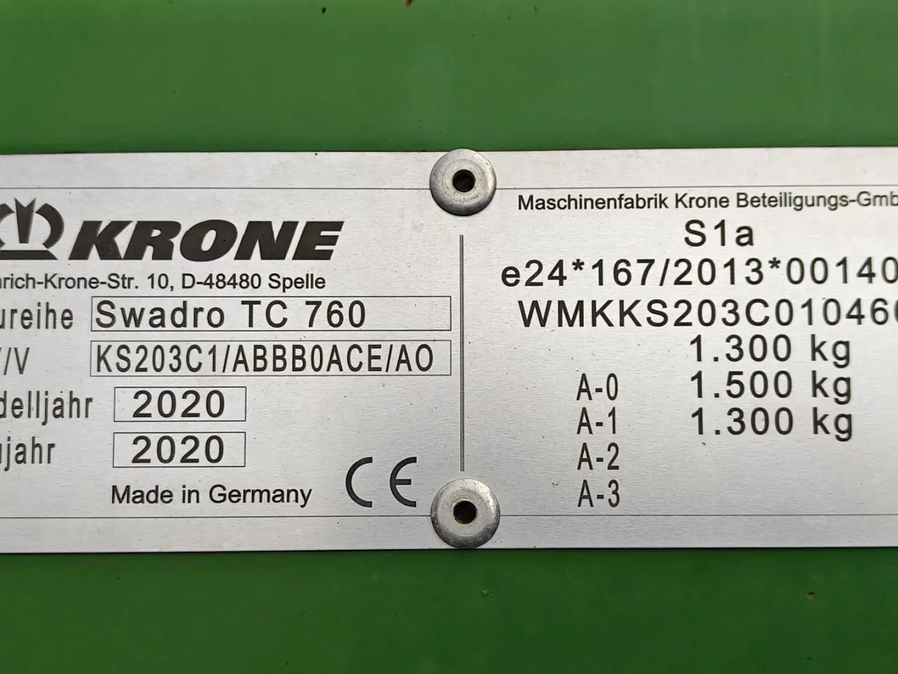 Billede 6 - KRONE Swadro TC 760