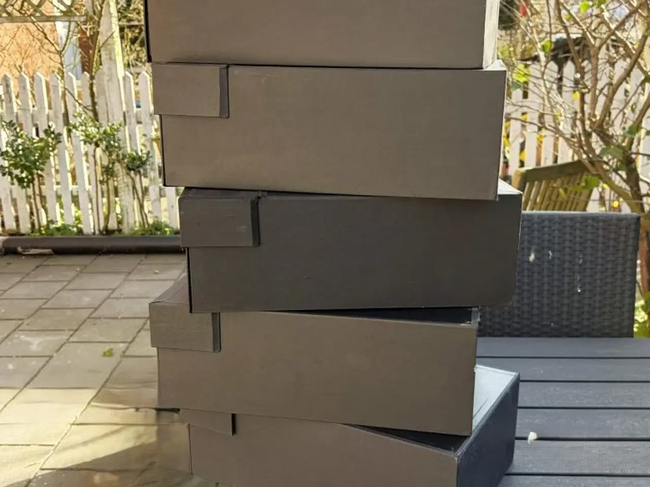 Billede 6 - Vintage arkivkasser - til opbevaring og pynt