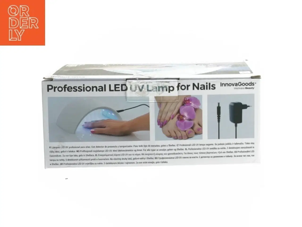 Billede 2 - Professionel LED UV lampe til negle fra InnovaGoods (str. 11x8x21 cm)
