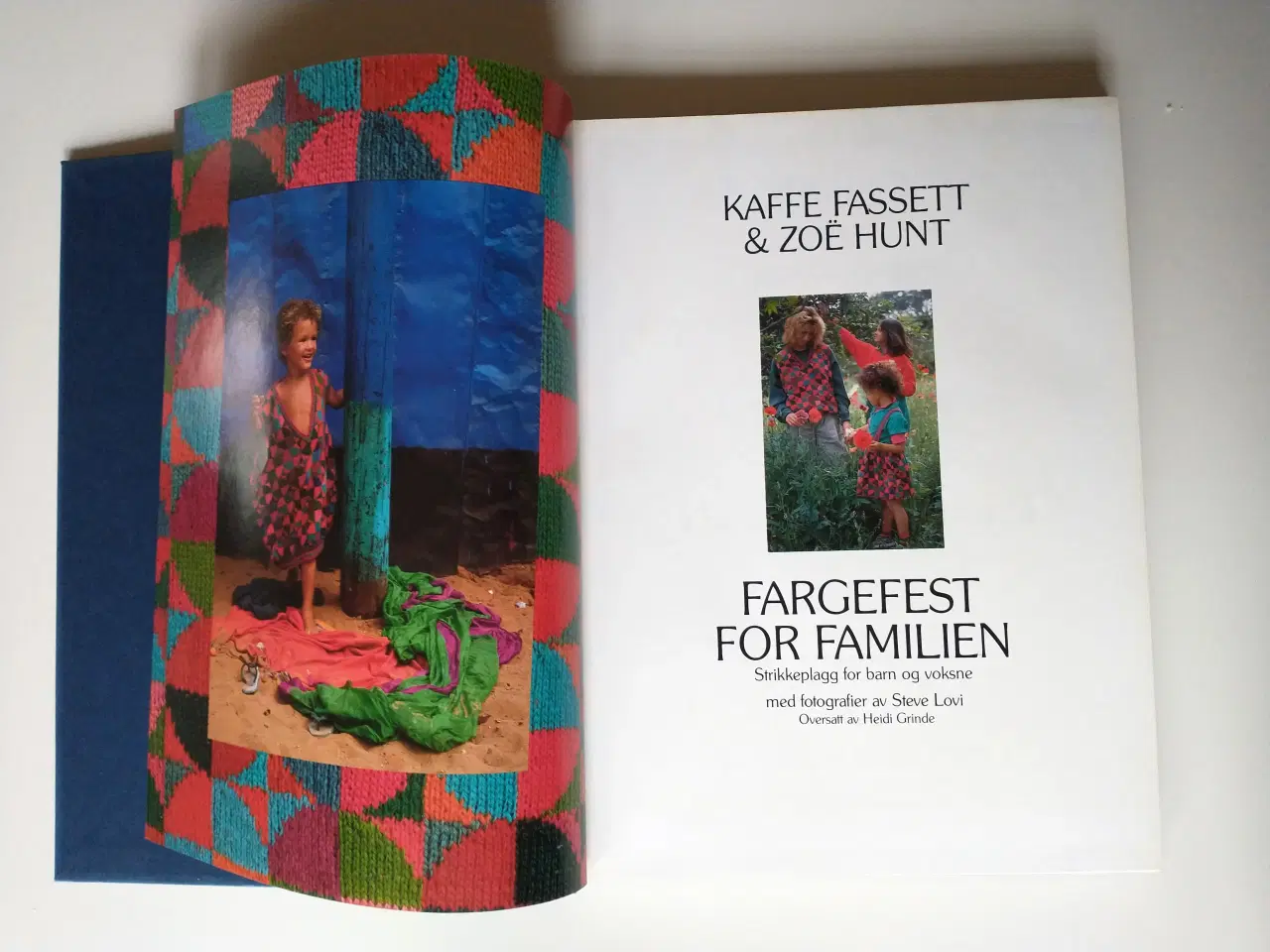 Billede 1 - Fargefest for familien. Af Kaffe Fassett