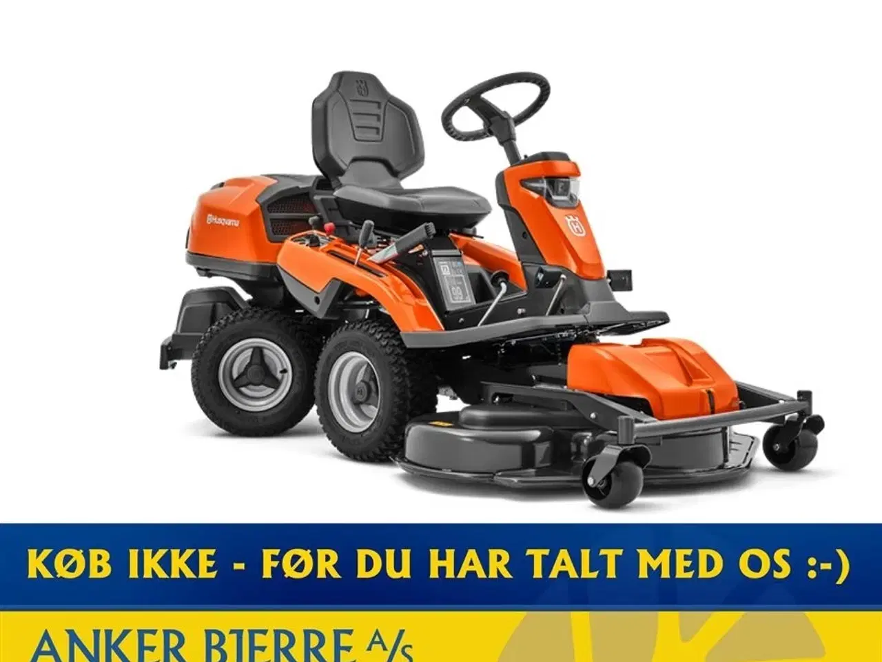 Billede 1 - Husqvarna R 318X Inkl. 112 cm klippebord / klippeaggregat