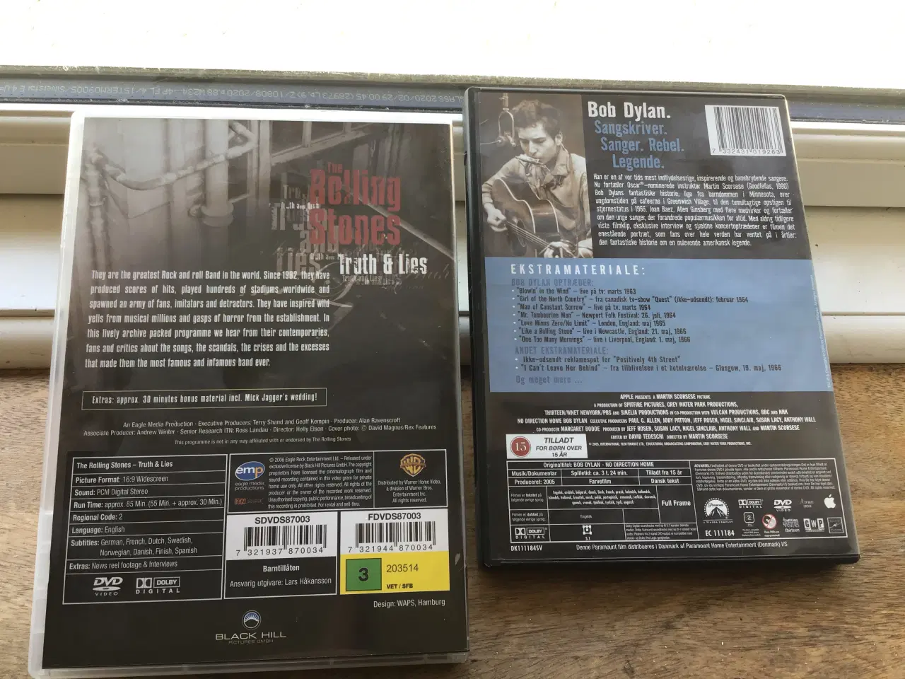 Billede 2 - Dvd. Stones og Dylan.