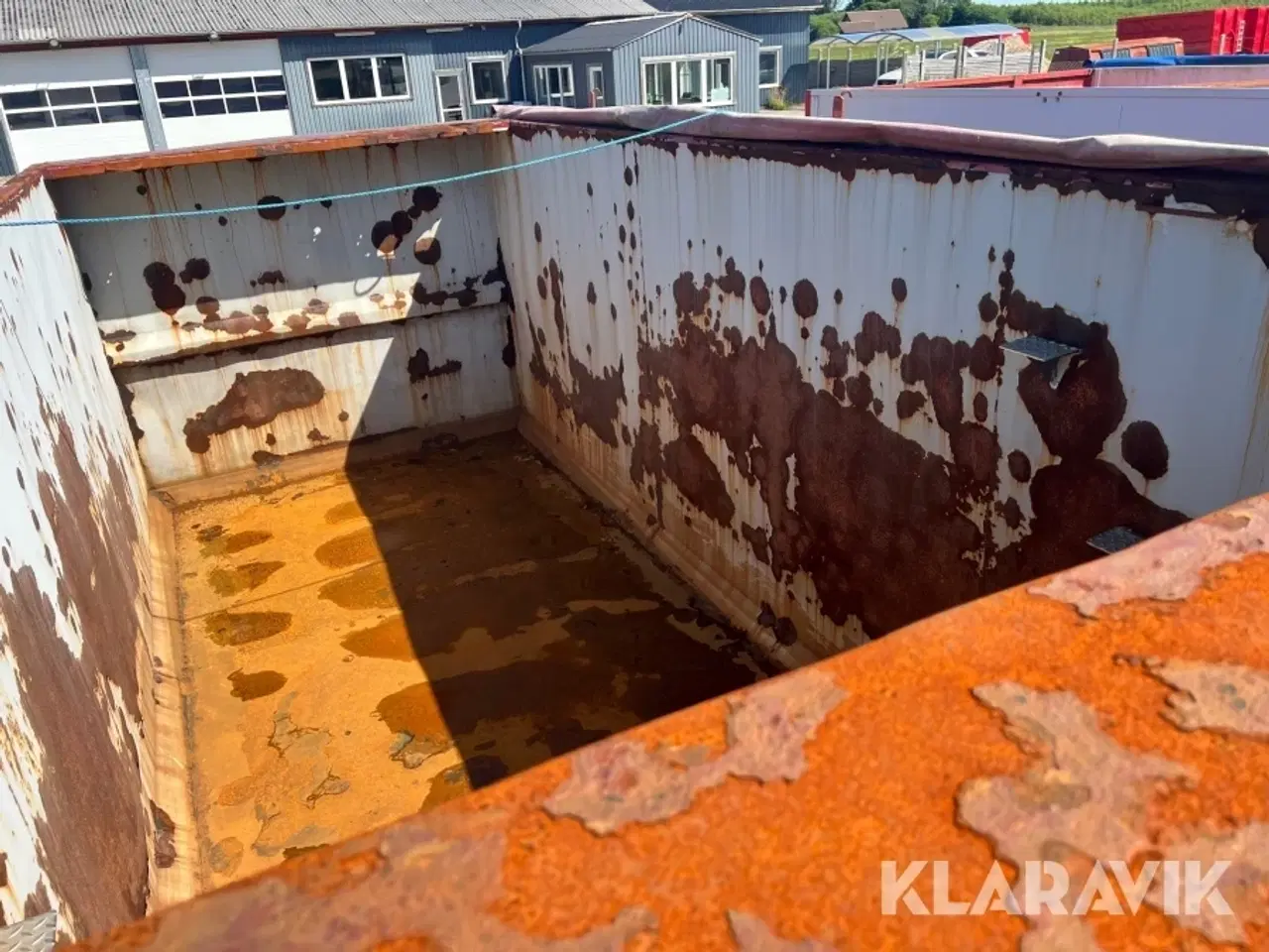 Billede 11 - Korn container med rullepressenning