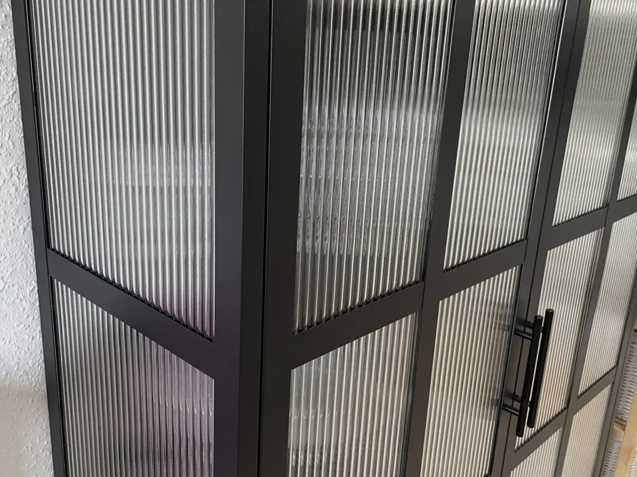 Billede 3 - Sitheim Dura industrielt vitrineskab i sort metal