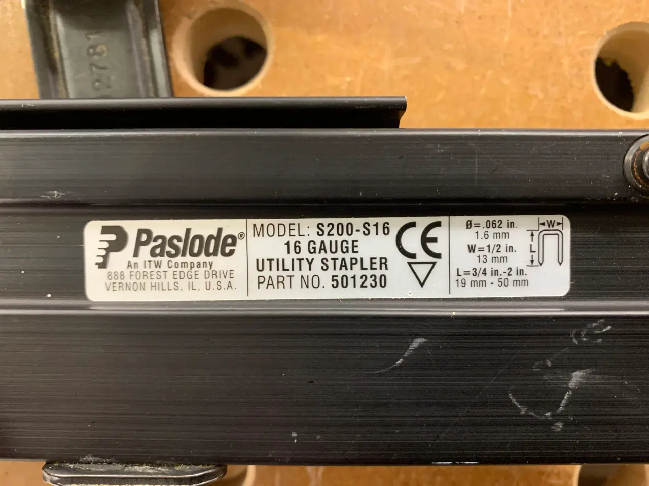 Billede 3 - Paslode klammepistol