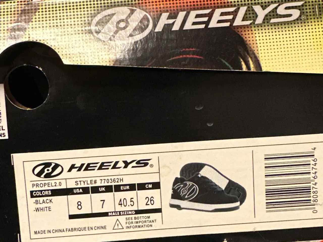 Billede 2 - Sorte Heelys 