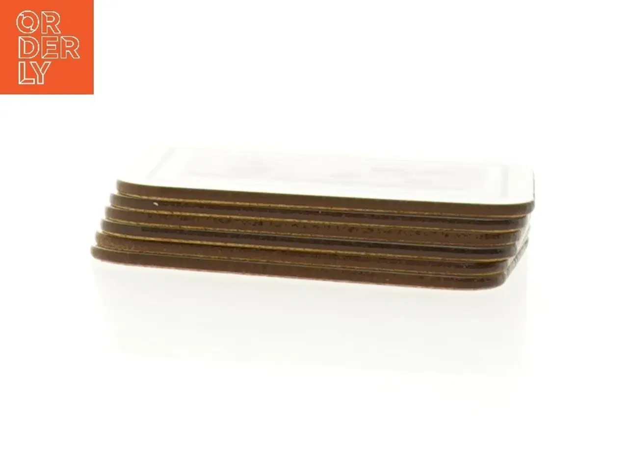 Billede 7 - Bord brikker med frugt- og grøntsagsmotiver (str. 11,5 x 9,5 cm)