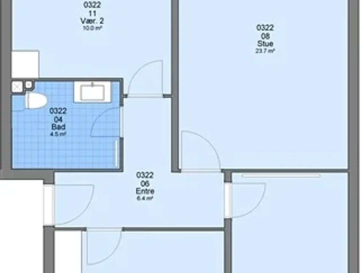 Billede 1 - 3 værelses lejlighed på 80 m2, Ringkøbing