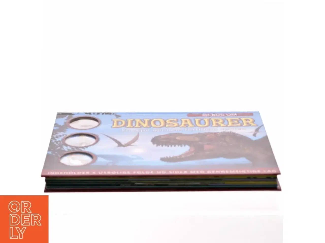 Billede 2 - 3D-bog om dinosaurer : en rejse gennem fortidens verden af Barbara Taylor (Bog)