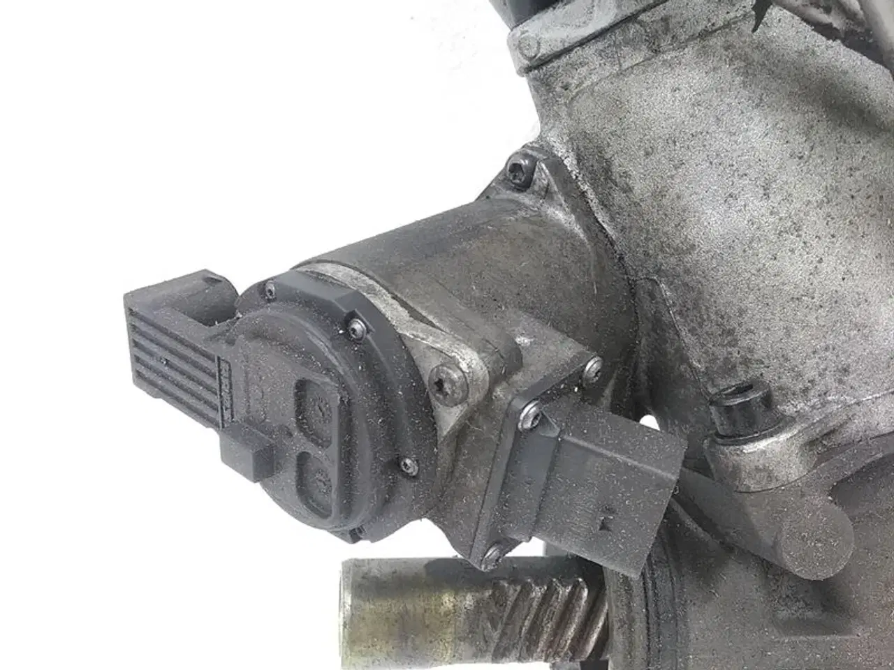 Billede 13 - Tandstang hydraulisk med aktiv styring S217A Original (Et lille stik er knækket, eget genbruges) K23481 BMW E60 E63 E61 E64