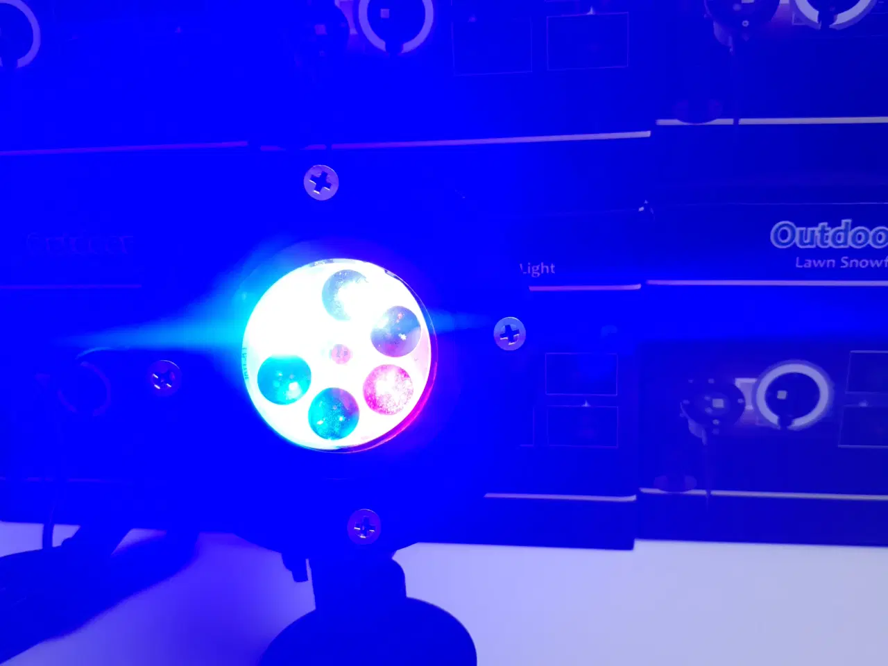 Billede 5 - NY! Snefnug Projektor - Rød, Grøn, Blå, Hvid 