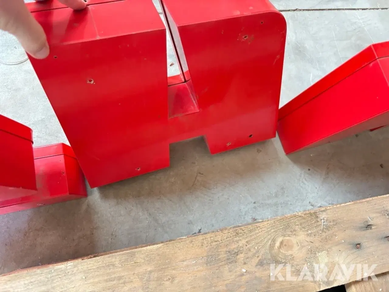 Billede 7 - Claas bokstavs lampe Claas