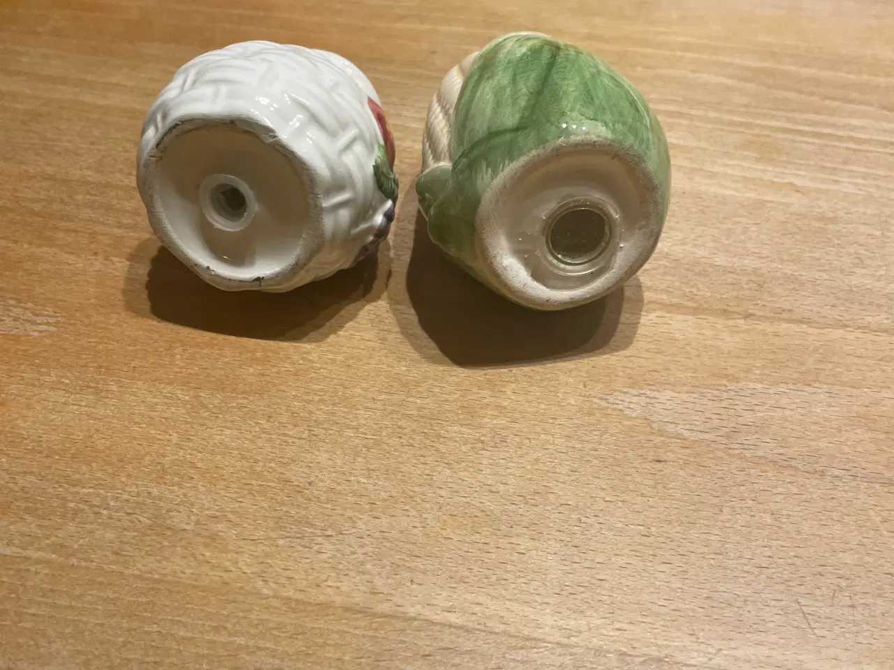 Billede 3 - Salt og peber bøsser fajance
