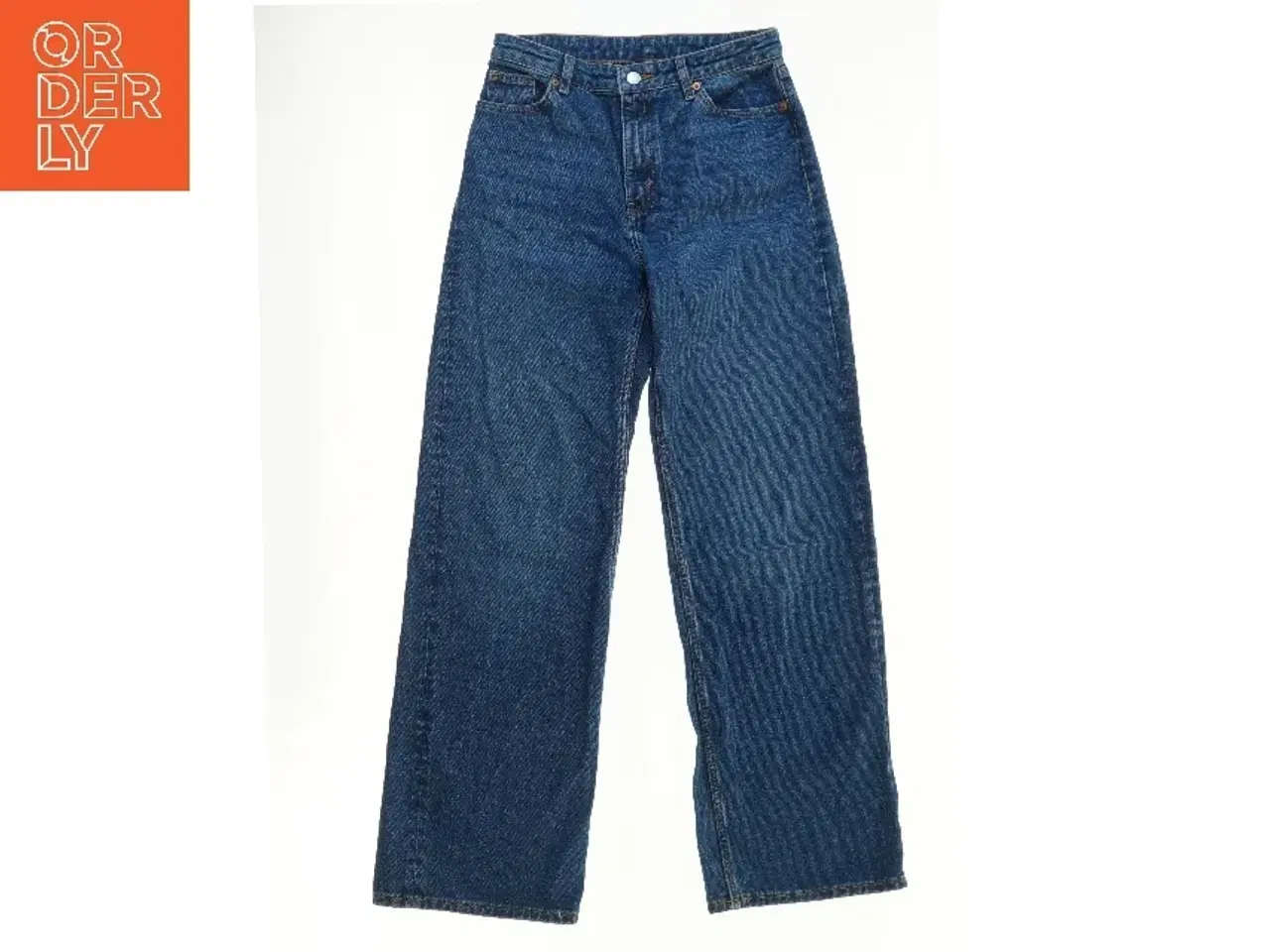 Billede 1 - Jeans med vidde ben fra Monki (str. 176)