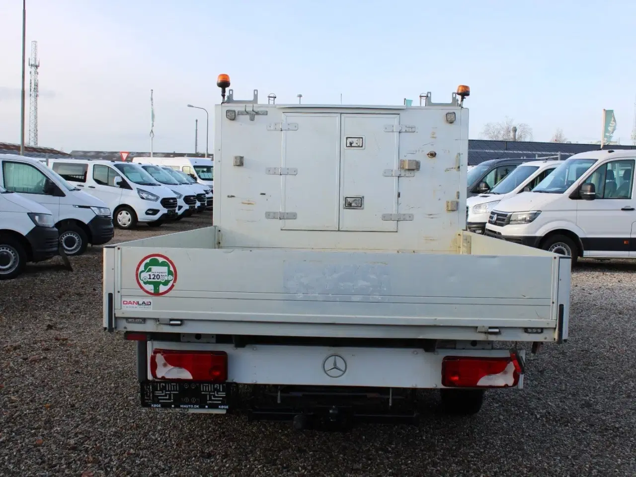 Billede 10 - Mercedes Sprinter 316 2,2 CDi A3 Mandskabsvogn m/lad RWD