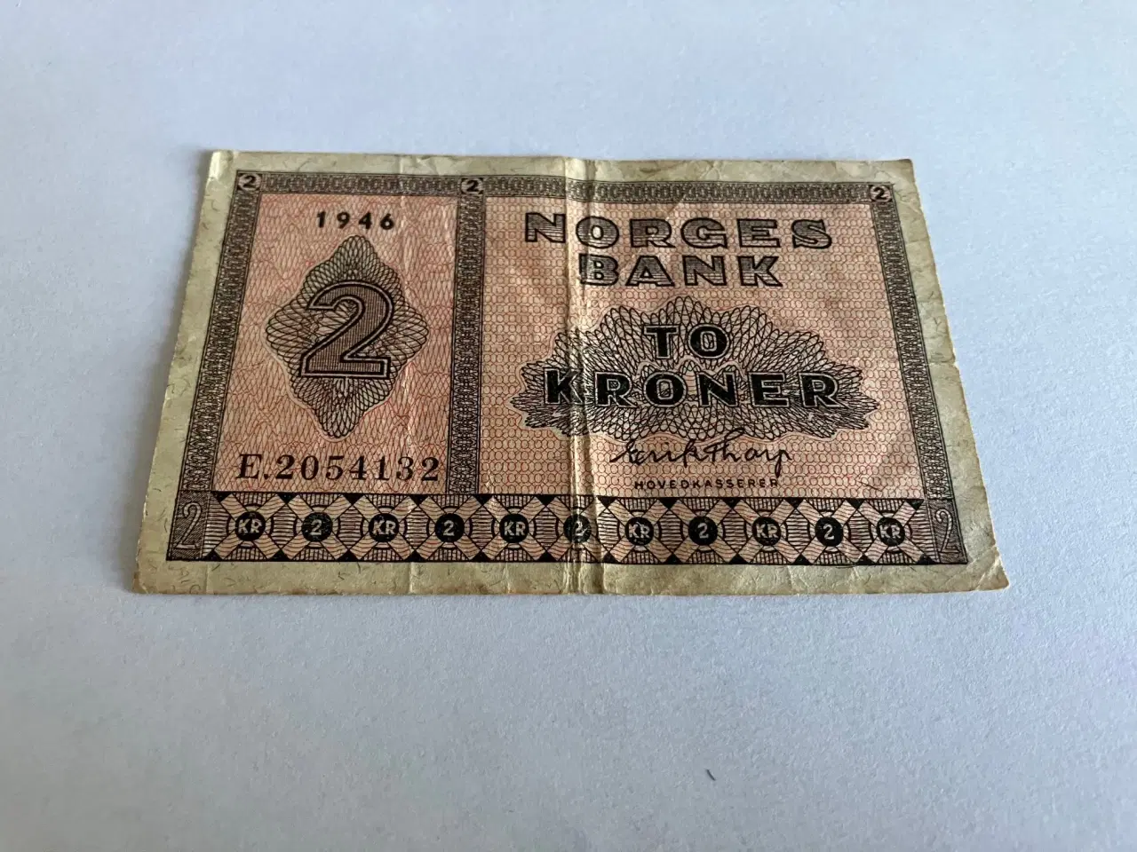 Billede 1 - 2 Kroner Norge 1946
