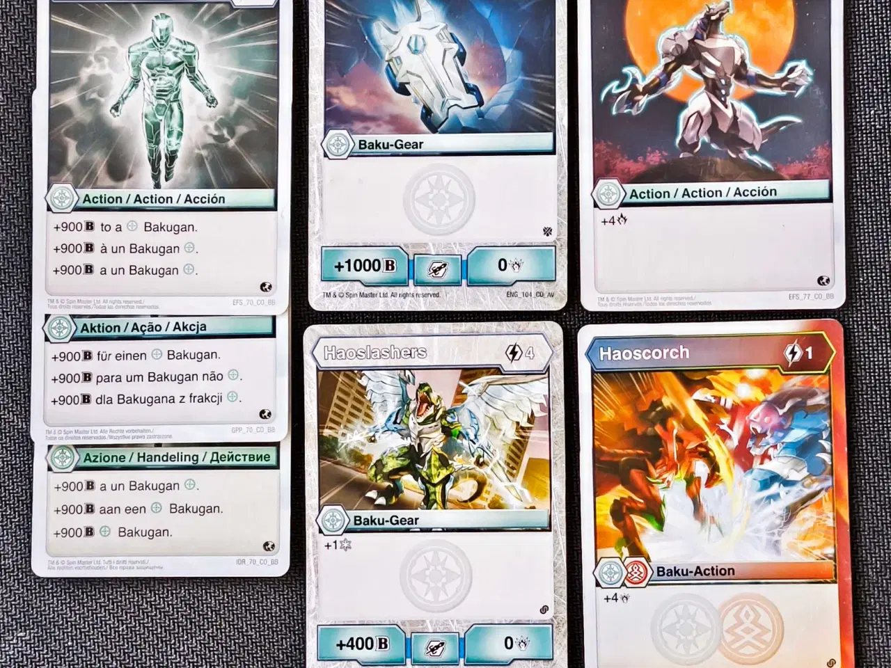 Billede 4 - Bakugan kort - Røde - 35 stk.