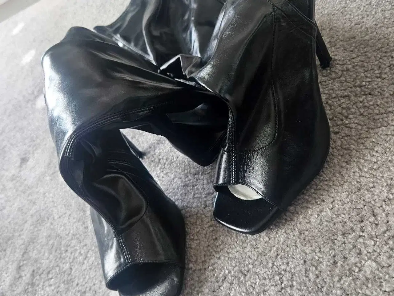 Billede 1 - Læder støvler