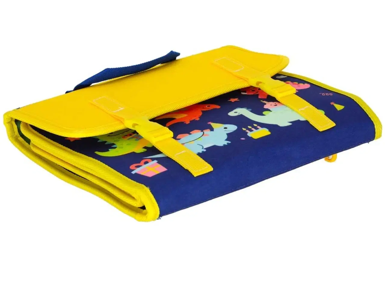 Billede 4 - Sanse-montessori aktivitetsboard i rygsagtskuffert – blå