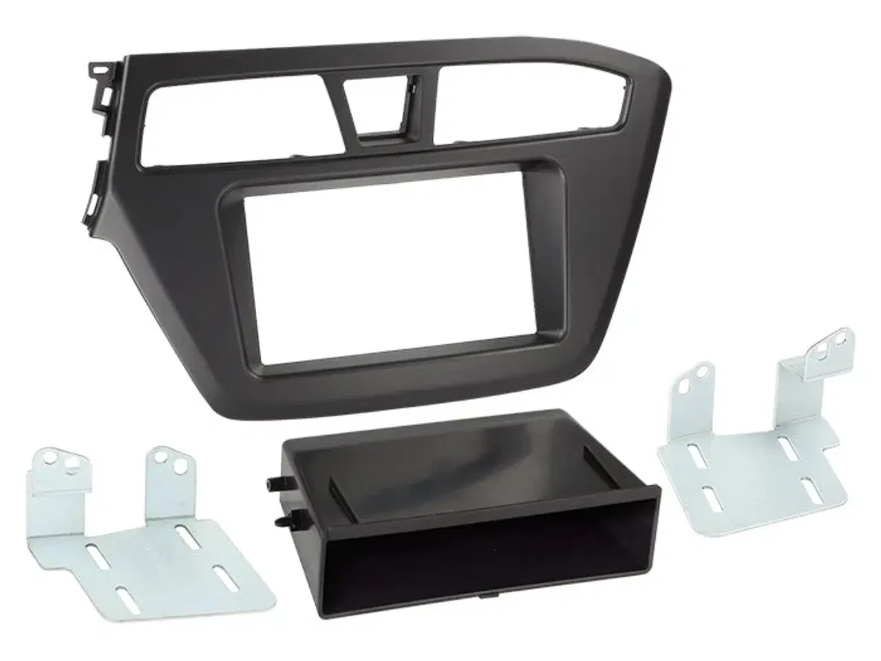 Billede 1 - 2-DIN radioramme m/lomme Hyundai i20 12/2014-09/2020