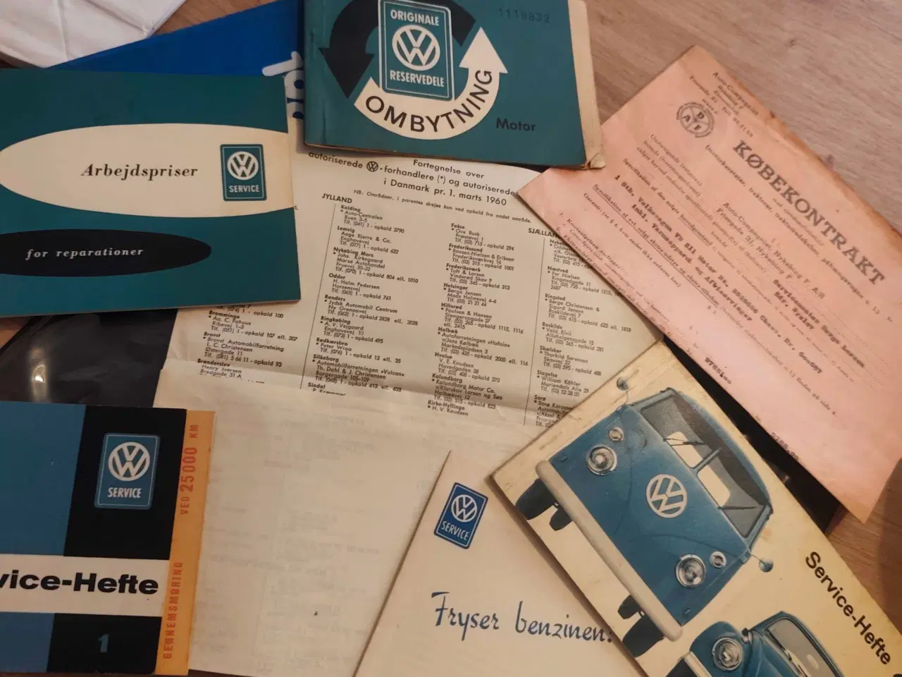 Billede 2 - Volkswagen VW 211 V-A-G 1960 reservedele og servic