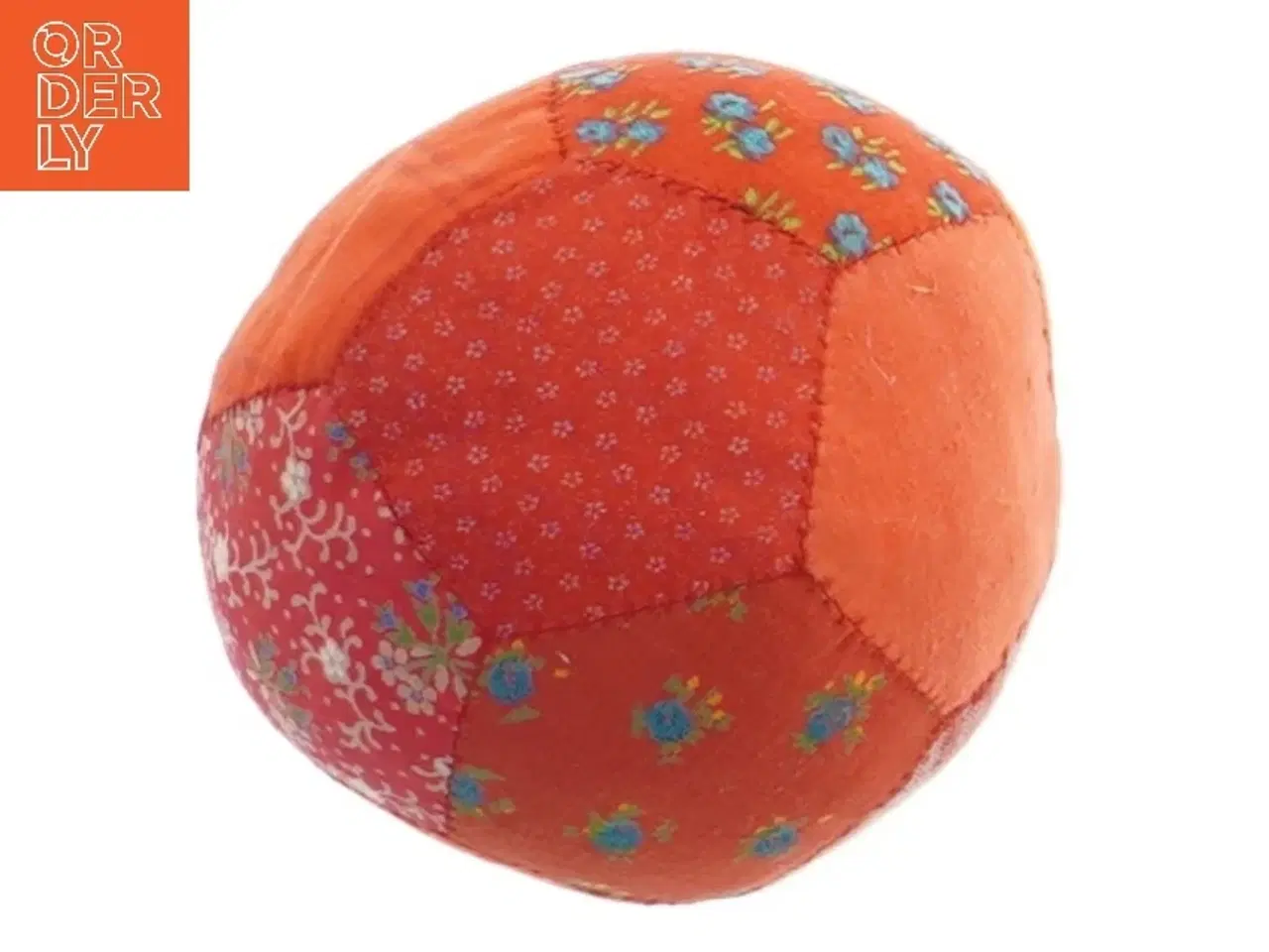 Billede 2 - Patchwork stofbold (str. Ø 12 cm)