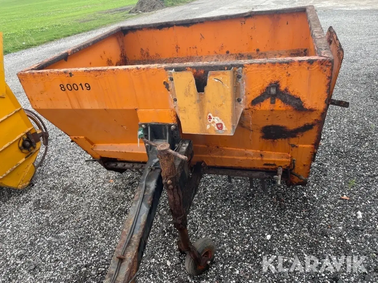 Billede 3 - Epoke salt- og grusspreder til traktor Epoke