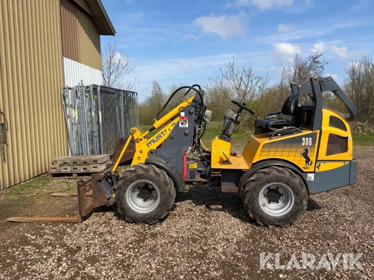 Billede 8 - Minilæsser Mustang 306 med skovl og pallegafler