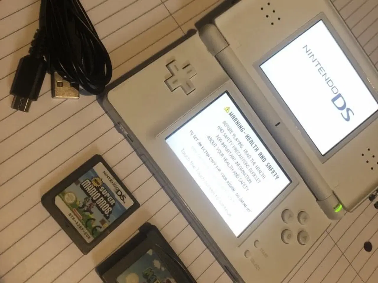 Billede 1 - Nintendo DS Lite + New Super Mario Bros, Super Mar