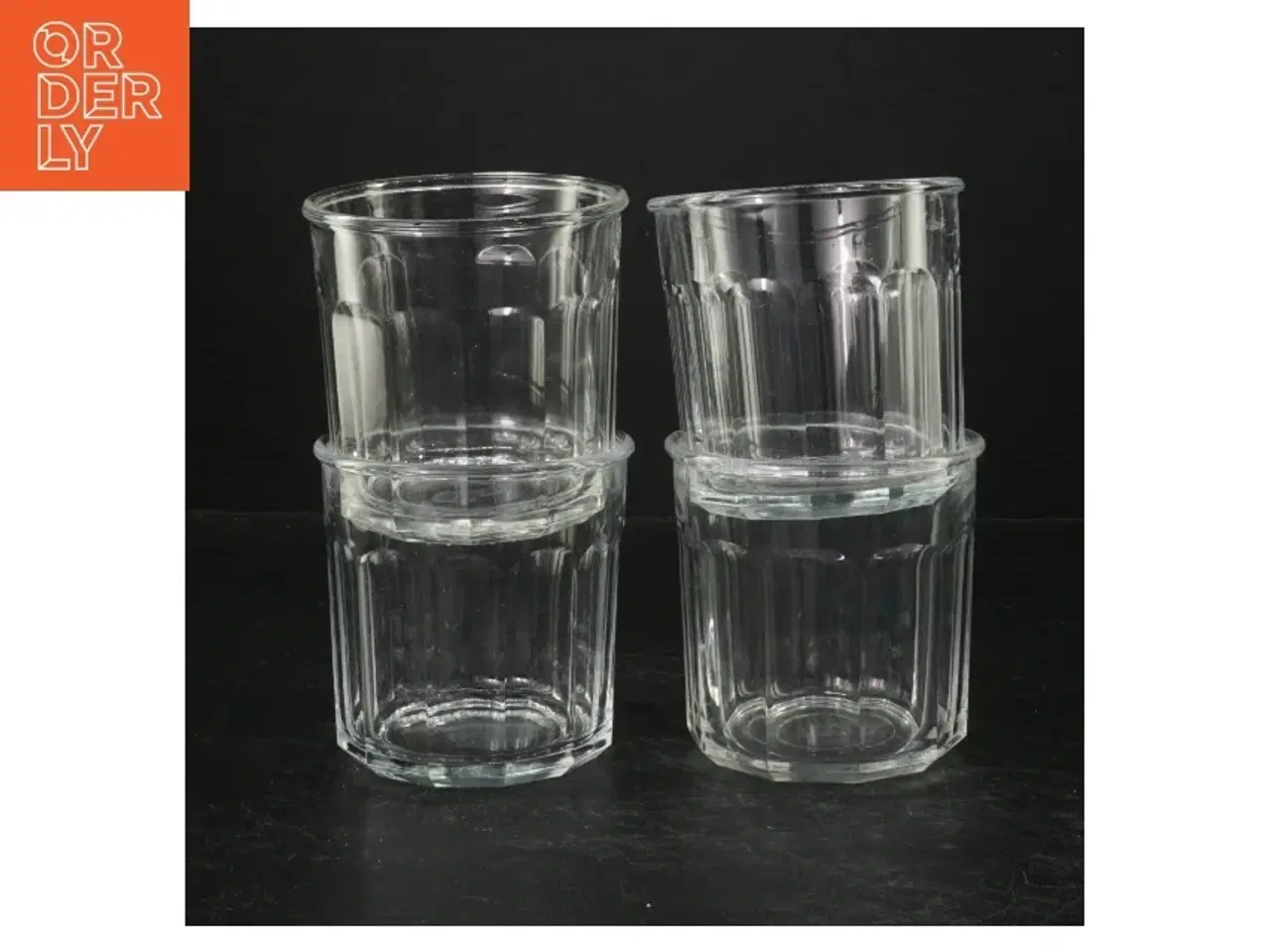 Billede 2 - Gennemsigtige glas (4 styk. ø. 10 cm. længde, 9 cm)