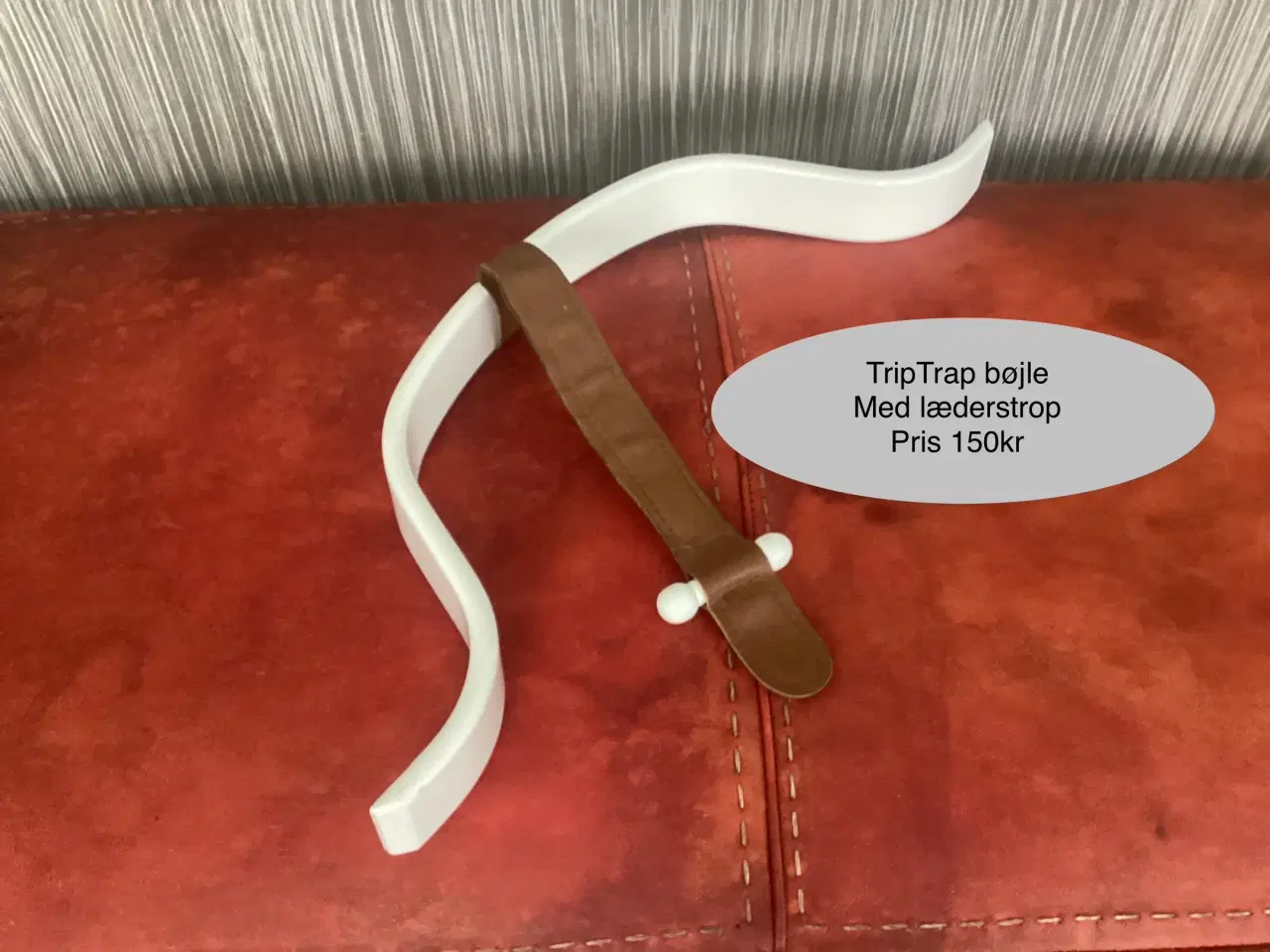 Billede 1 - TripTrap bøjle med læderstrop