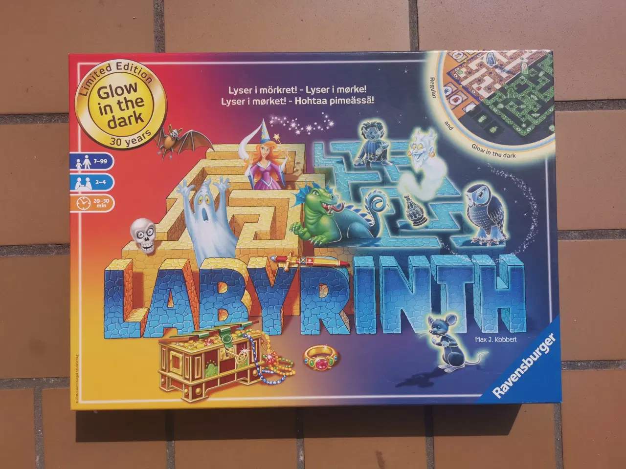 Billede 1 - Limited Edition Labyrinth Lyser i mørket Brætspil