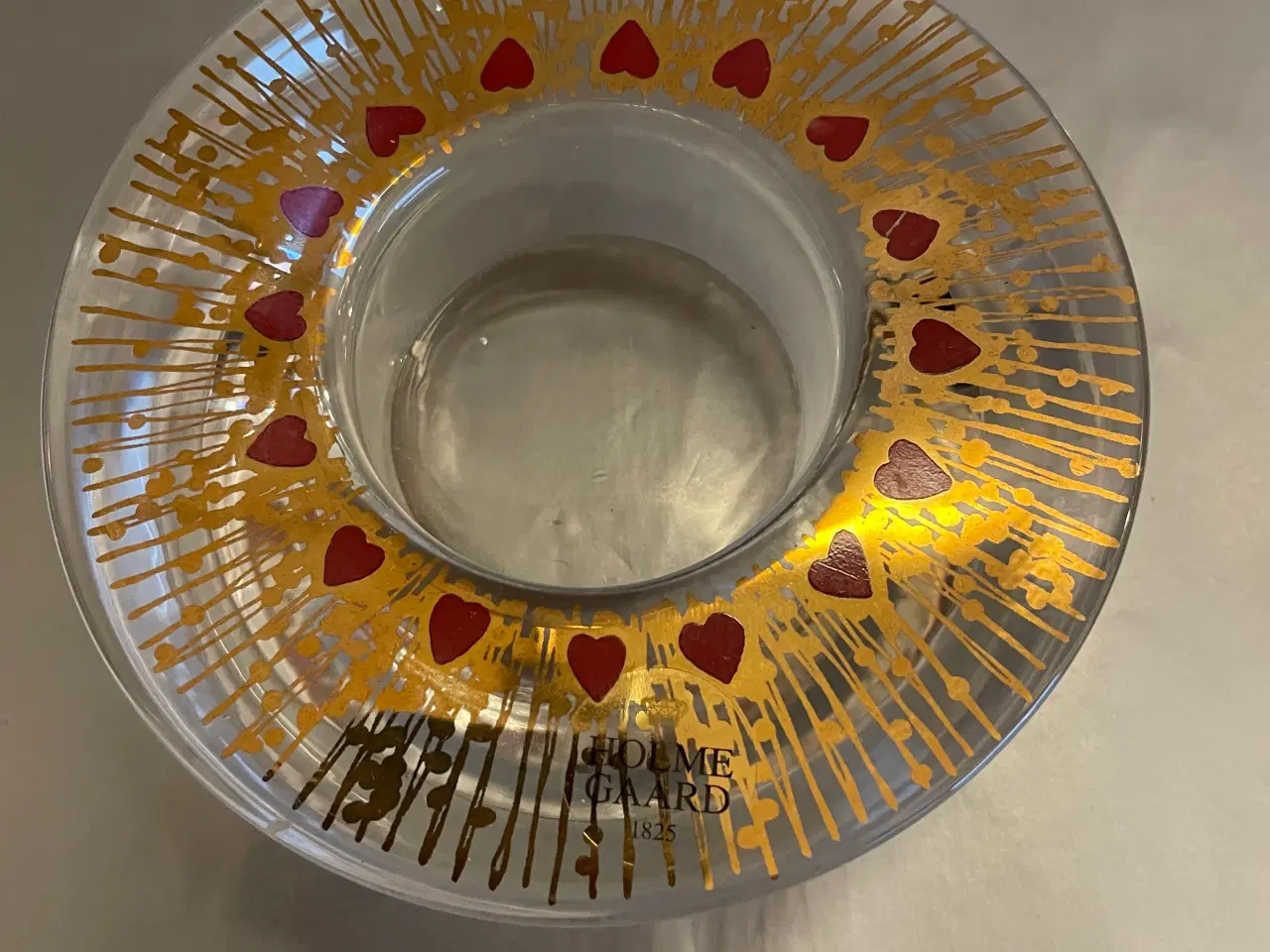 Billede 3 - 2 Holmegaard Crystal Christmas lysestager bloklys