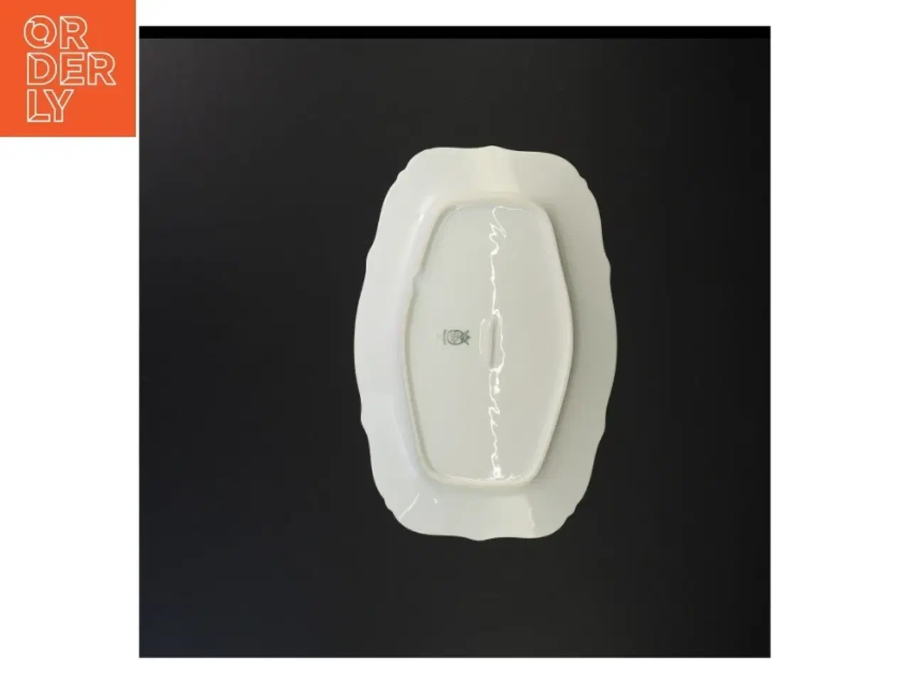 Billede 4 - Porcelænsfad med blomstermotiv fra Bavaria (str. 28 x 19 cm)