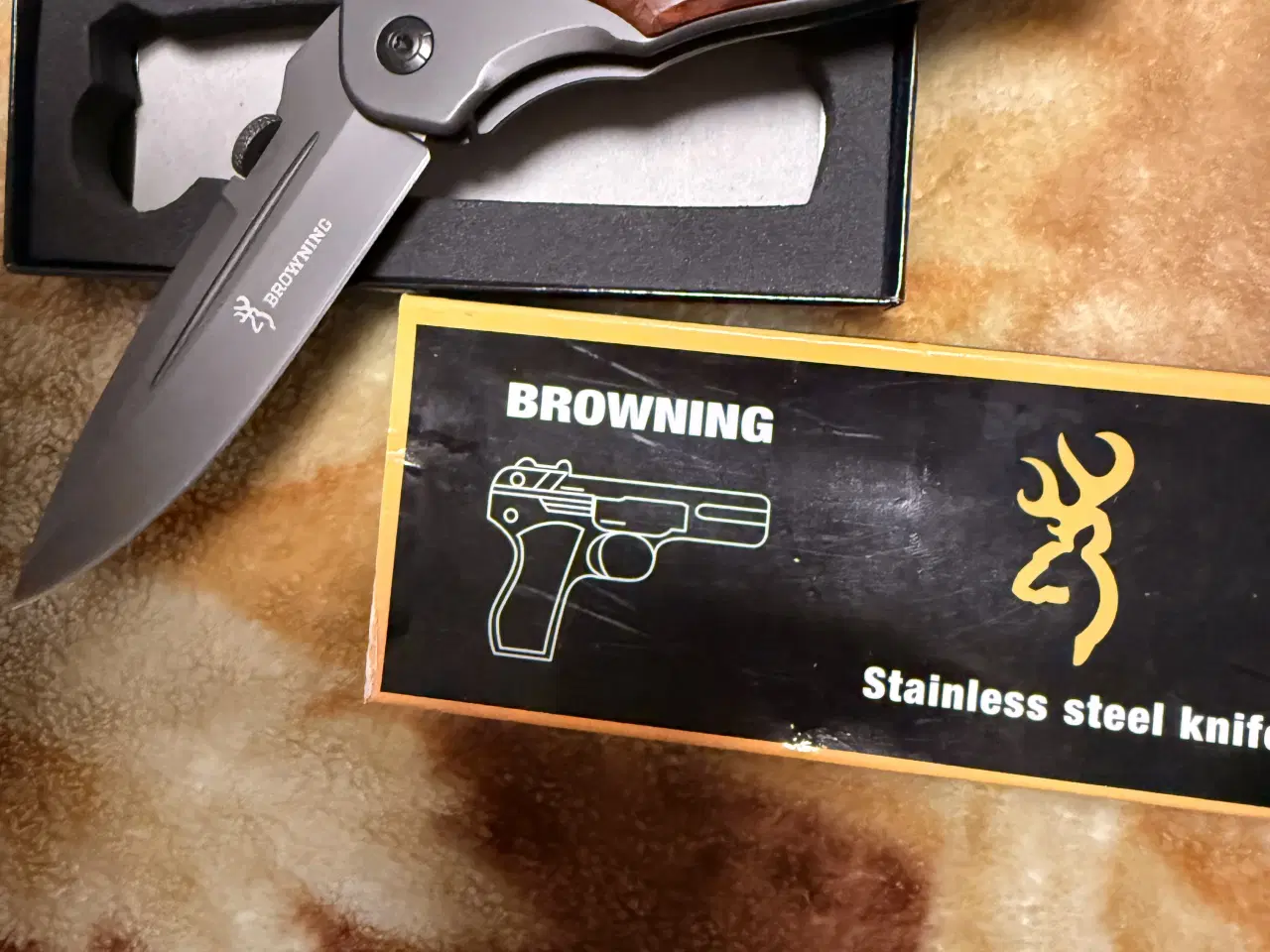 Billede 1 - Browning jagt kniv.. helt ny og Ubrugt