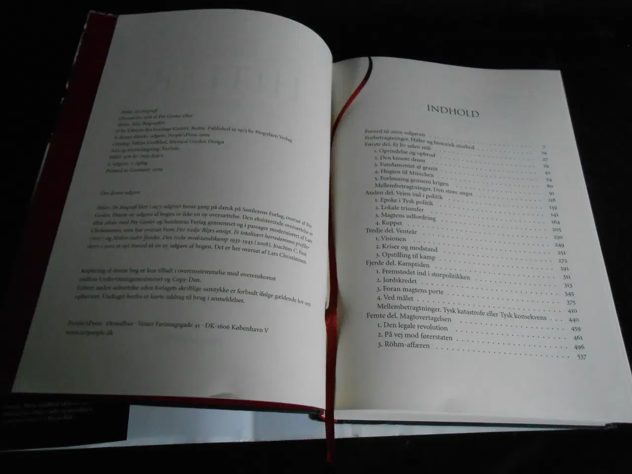 Billede 3 - Hitler en biografi-Joachim Fest