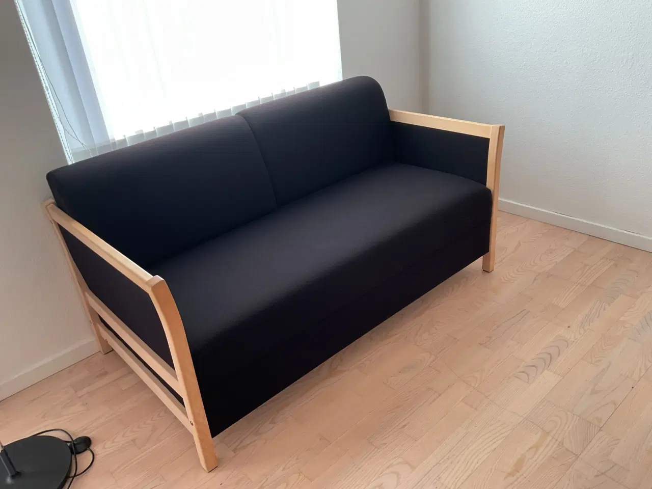 Billede 1 - 2 personers sovesofa i bøg