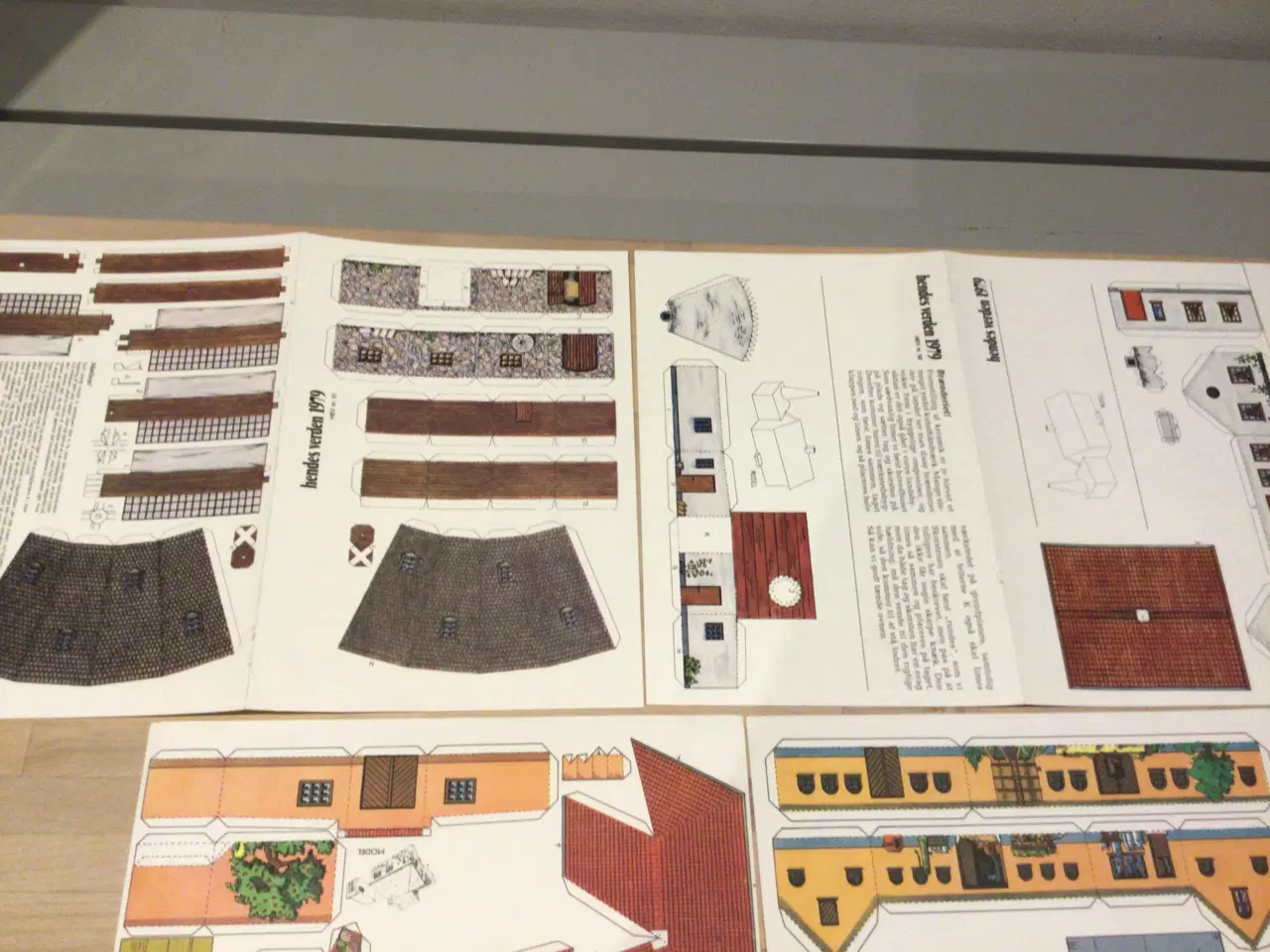 Billede 3 - Gamle skabeloner til huse mm