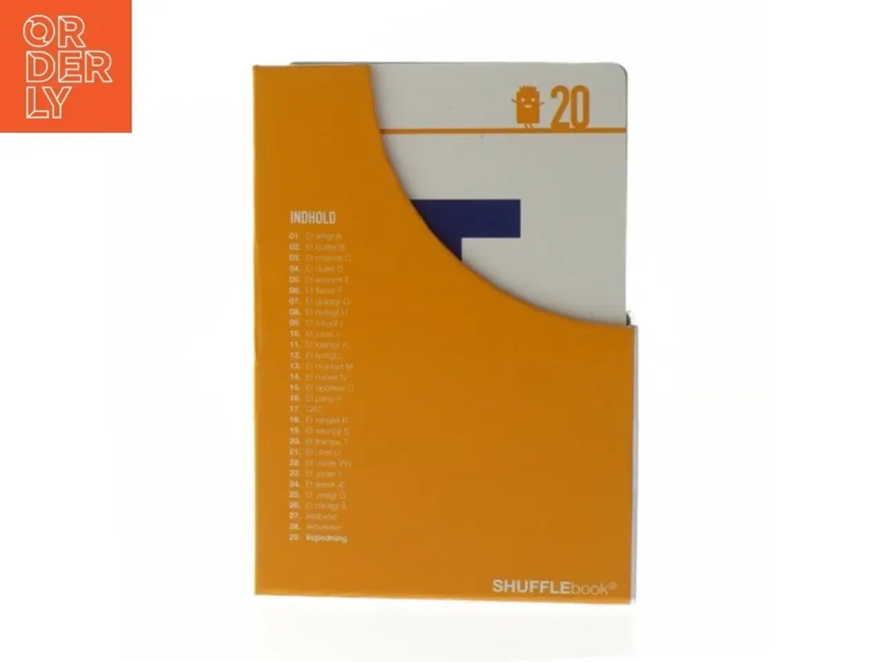 Billede 3 - Shufflebook Kom og Stav med Os ABC kort fra Shufflebook (str. 16,5x11,5 cm)