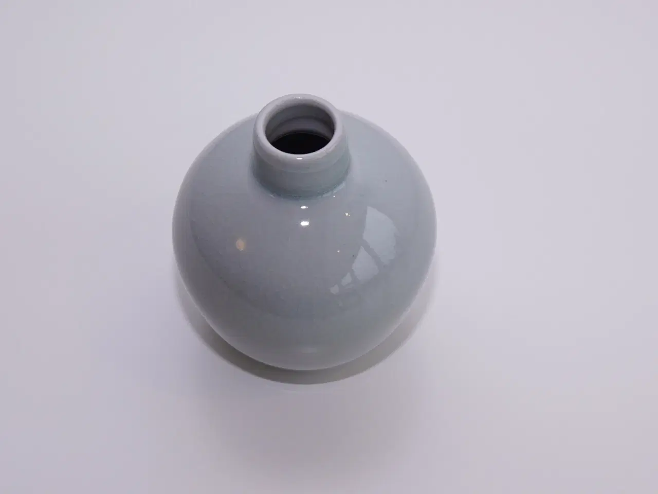Billede 5 - Keramik vase med celadon glasur fra Potteriet
