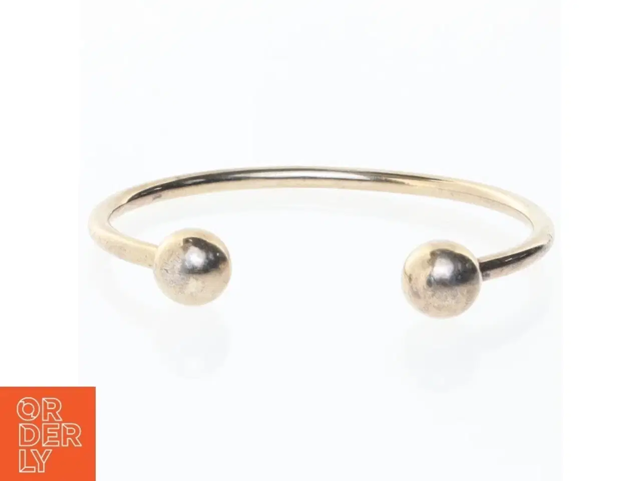 Billede 2 - Armring i guldfarve fra Mondial (str. 6,5 cm)