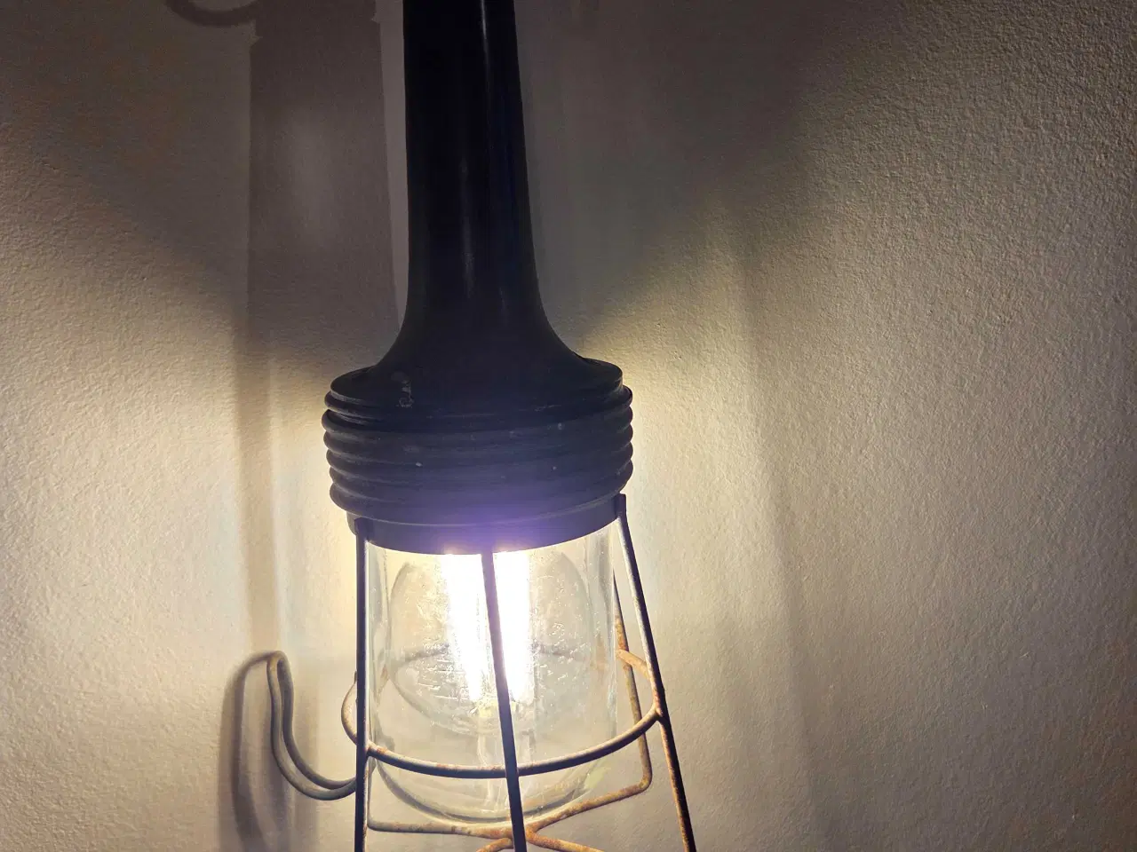 Billede 2 - Vintage værksted lampe