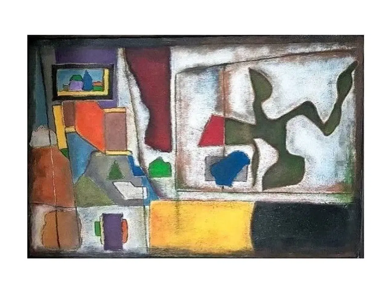 Billede 1 - Akrylmaleri, Le Corbusier interpretation