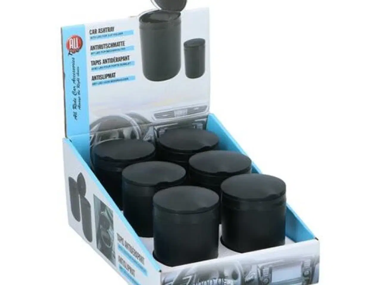 Billede 1 - Allride askebæger med LED lys display m. 6 stk.