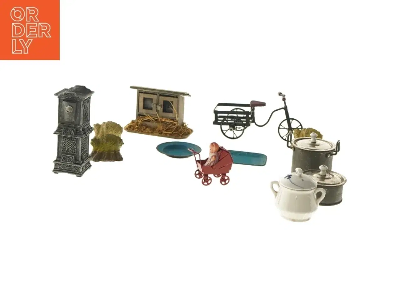 Billede 2 - Miniature landbrugssæt (str. 11 cm)